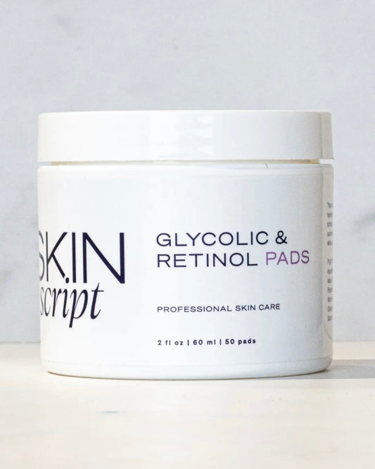 Skin Script Glycolic and Retinol Pads