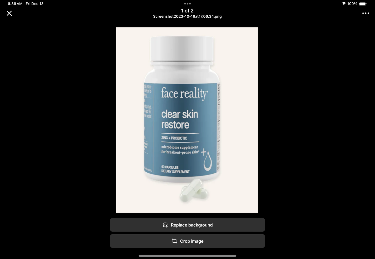 Face Reality Restore and Balance Supplement Bundle