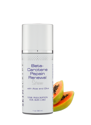 Skin Script RX Beta-Carotene Papain Renewal Serum